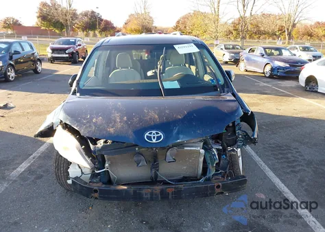 2012 Toyota Sienna Le V6 8 Passenger из США, поврежденный, VIN 5TDKK3DC7CS229883